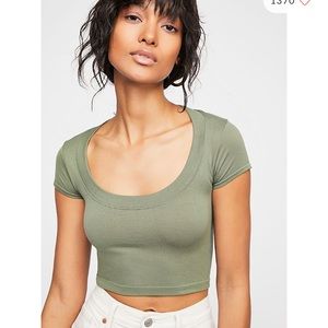 NWOT Free People Crop Top